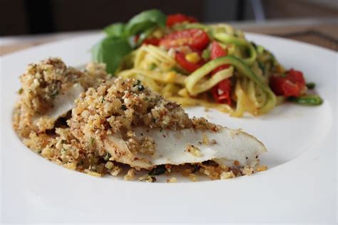 trout-with-lemon-basil-herb-crust-my-delicious-blog image
