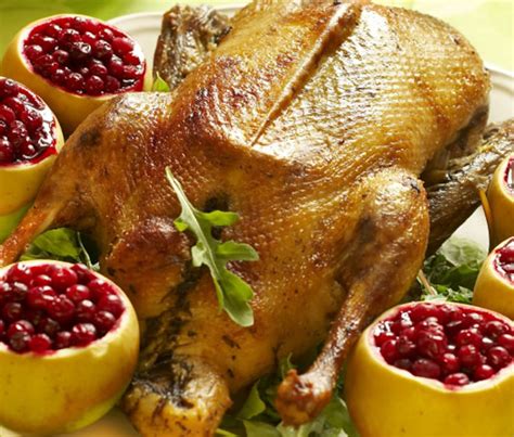 roast-goose-stuffed-with-prunes-and-apples image