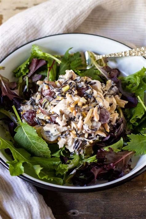 wild-rice-chicken-salad-with-grapes-and-almonds image