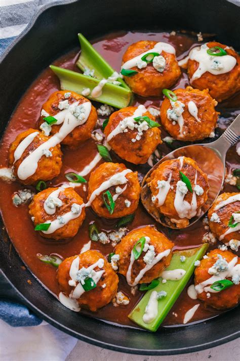 buffalo-chicken-meatballs-the-food-cafe-just-say-yum image