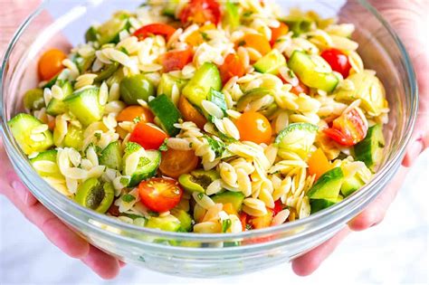 lemon-orzo-pasta-salad-with-cucumbers-and image