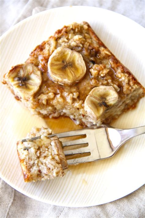 banana-oat-bread-pudding-running-with-spoons image