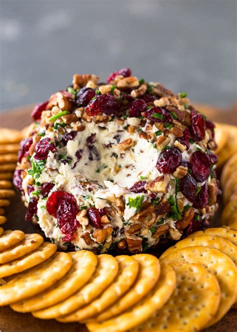 cranberry-pecan-cheese-ball-gimme-delicious-food image