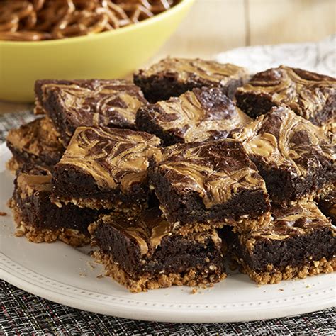 peanut-butter-stout-brownies-with-pretzel-crust-ready image