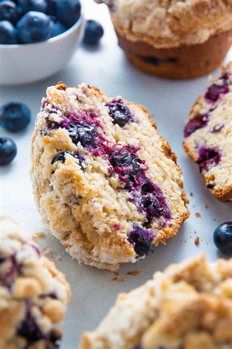 jumbo-blueberry-crumb-muffins-baker-by-nature image