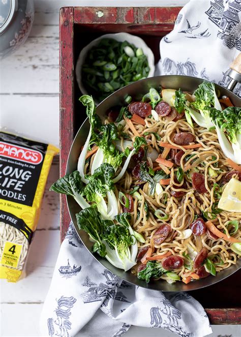 noodle-stir-fry-with-chinese-sausage-changs image