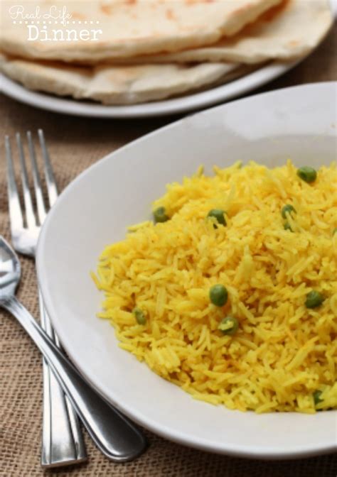 basmati-rice-with-turmeric-and-peas-real-life-dinner image