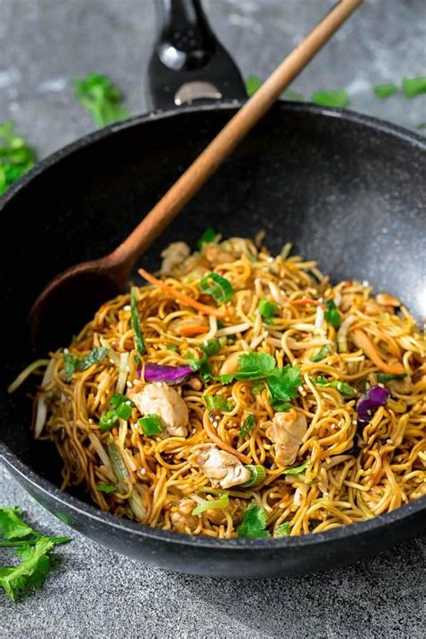 chicken-chow-mein-easy-chinese-stir-fried-noodles image