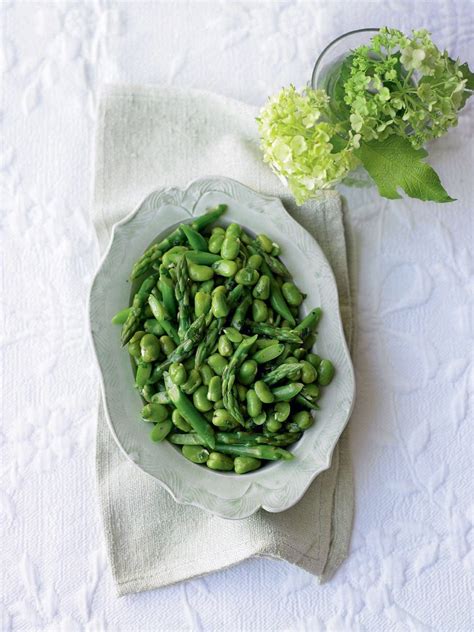 asparagus-and-broad-beans-recipe-delicious-magazine image