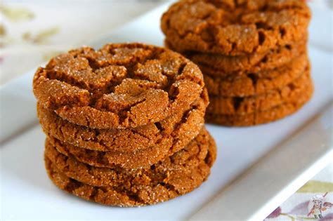 eggless-ginger-cookies-recipe-soft-molasses-cookies image