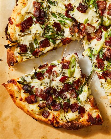 mashed-potato-and-bacon-pizza-recipe-the-kitchn image