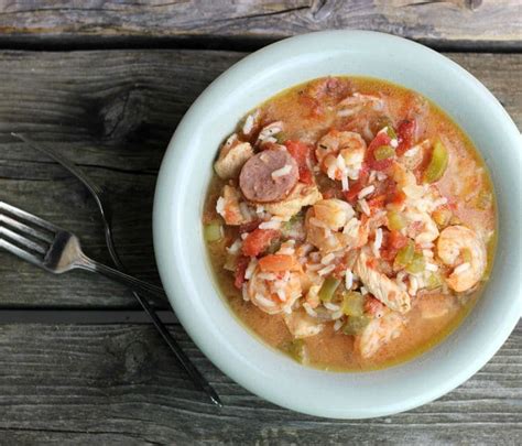 easy-slow-cooker-gumbo-words-of-deliciousness image