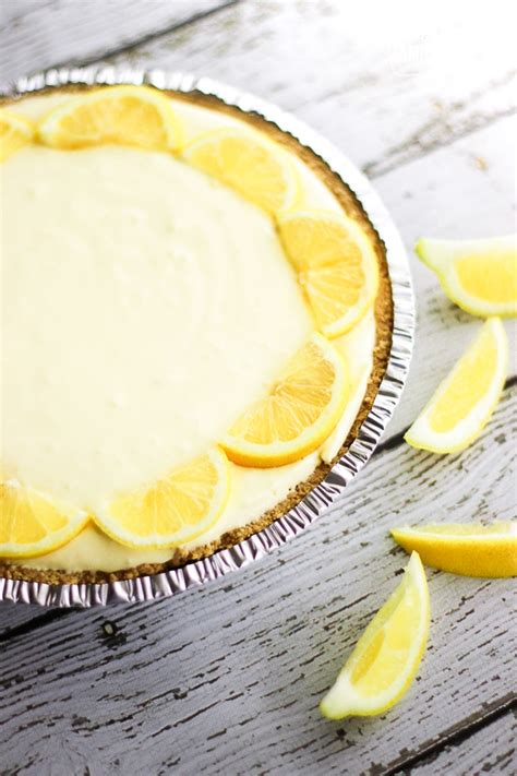 creamy-lemon-pie-10-minute-dessert-favorite image