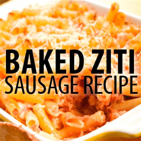 rachael-ray-baked-ziti-recipe-with-sweet-italian-sausage-recapo image