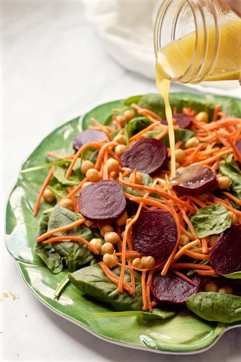 start-fresh-spinach-beet-salad-family-food-on-the-table image