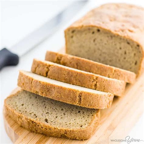 easy-low-carb-bread-recipe-almond-flour-bread image