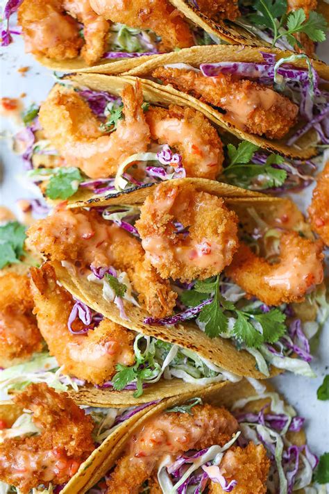 bang-bang-shrimp-tacos-damn-delicious image