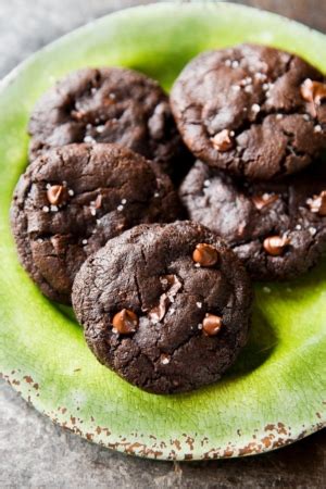 salted-dark-chocolate-cookies-sallys-baking-addiction image