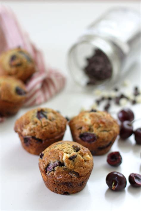 double-chocolate-cherry-muffins-everyday-reading image