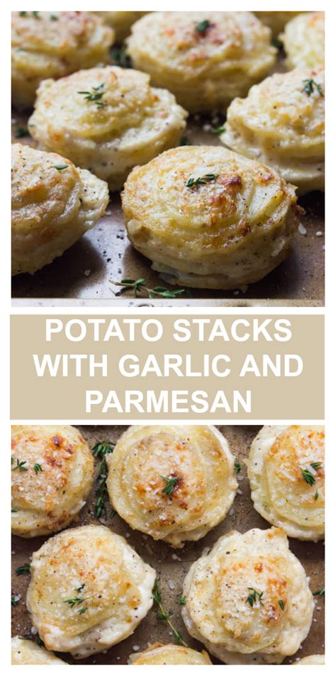 potato-stacks-with-garlic-thyme-and-parmesan-little image