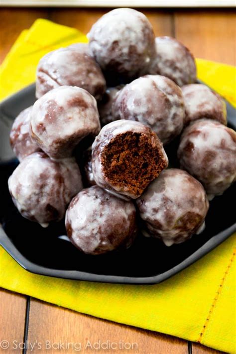 glazed-chocolate-donut-holes-sallys-baking-addiction image