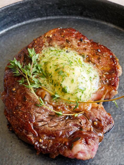 garlic-confit-herb-butter-steak-daens-kitchen image