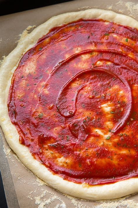 pepperoni-pizza-homemade-dough-and-pizza-sauce image