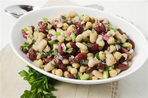 low-fat-low-sugar-three-bean-salad-plant-based image