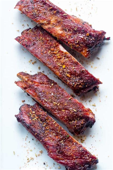 tender-smoked-pork-ribs-with-african-spice-rub-mix image