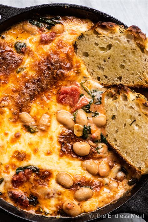 cheesy-white-bean-tomato-bake-the-endless-meal image