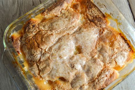 peach-batter-cake-recipe-with-crunchy-top image