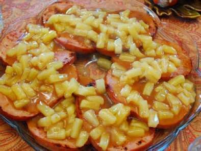 ham-steaks-with-spiced-pineapple-sauce image