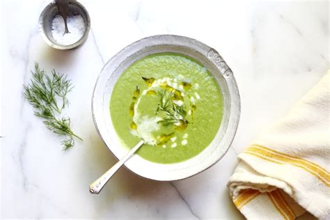 5-minute-cold-cucumber-soup-recipe-with-buttermilk image
