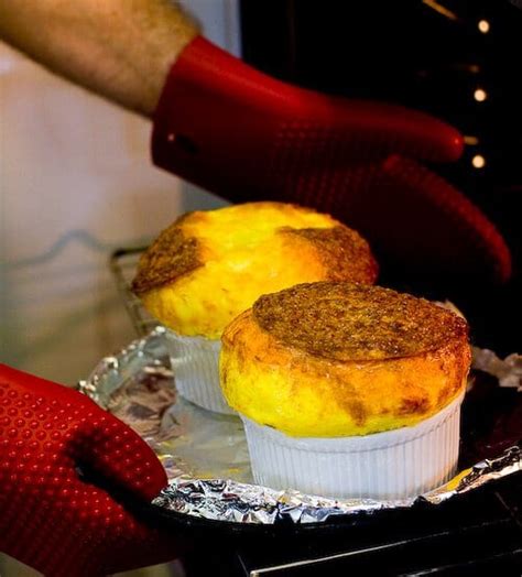 foolproof-super-easy-cheese-souffle-steamy image