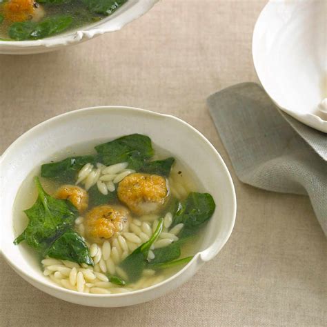 chicken-meatball-and-orzo-soup-recipe-melissa image