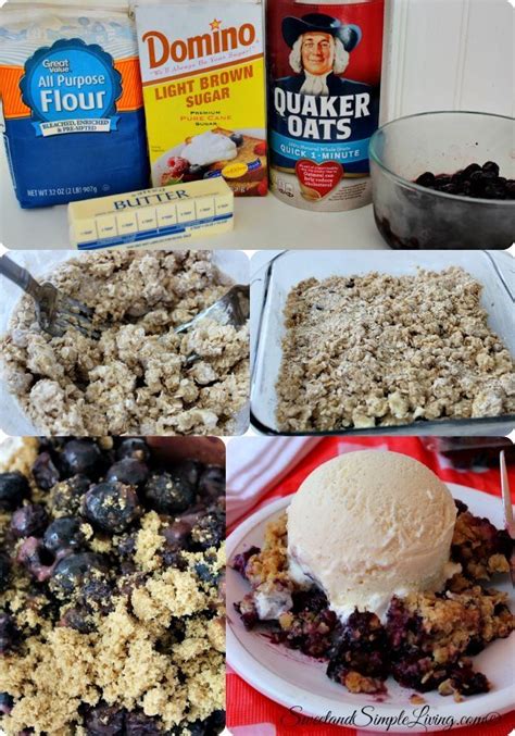 easy-oatmeal-blueberry-crisp-sweet-and-simple-living image