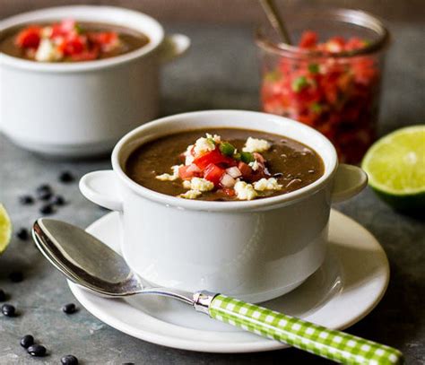 black-bean-soup-topped-with-pico-de-gallo image