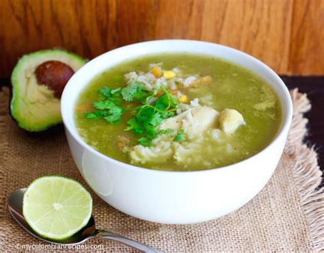 cilantro-lime-rice-and-chicken-soup-my-colombian image