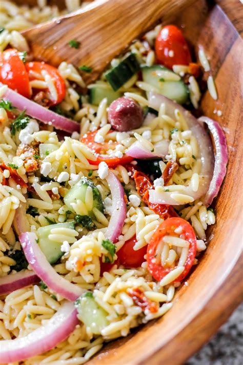 orzo-salad-with-sundried-tomatoes-and-feta-the image