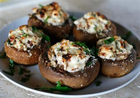ricotta-stuffed-mushrooms-italian-food-forever image
