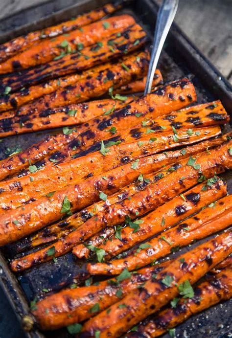 grilled-and-glazed-carrots-recipe-a-great-holiday image