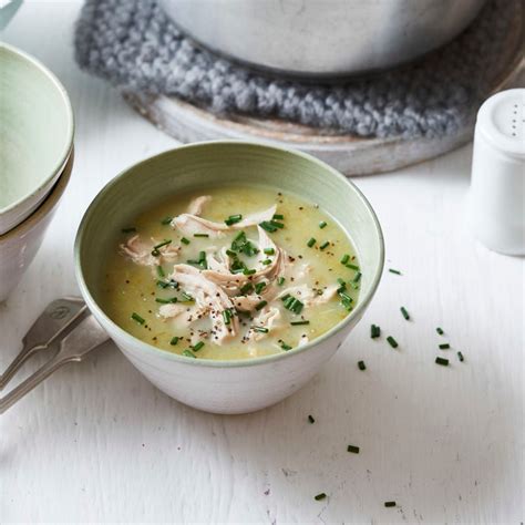 leek-potato-soup-with-chicken-healthy-recipe-ww-uk image