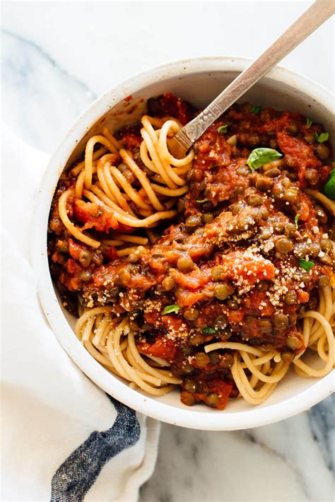 hearty-spaghetti-with-lentils-marinara-sauce image