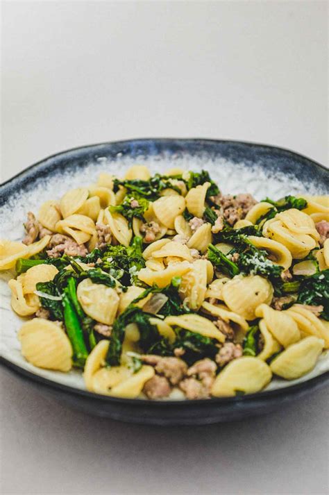 orecchiette-with-sausage-broccoli-rabe-cook-eat image