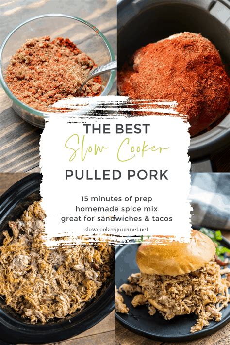 the-best-slow-cooker-pulled-pork-slow-cooker-gourmet image