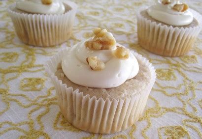 banana-cupcakes-with-cream-cheese-frosting-tasty image