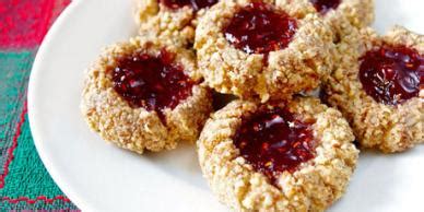 best-festive-thumbprint-cookies-recipes-food-network image
