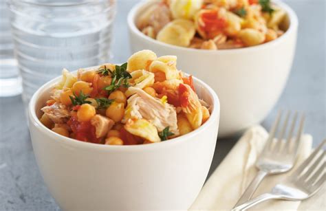 tuna-and-chickpea-pasta-healthy-food-guide image