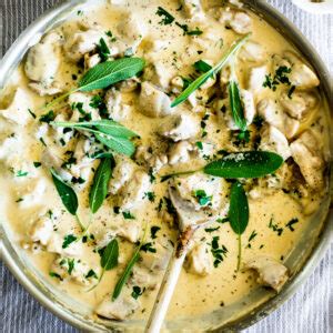 easy-one-pan-creamy-garlic-chicken-simply-delicious image