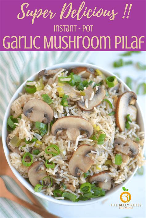 instant-pot-mushroom-rice-pilaf image